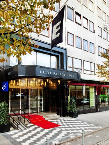 Ingång på Elite palace hotel