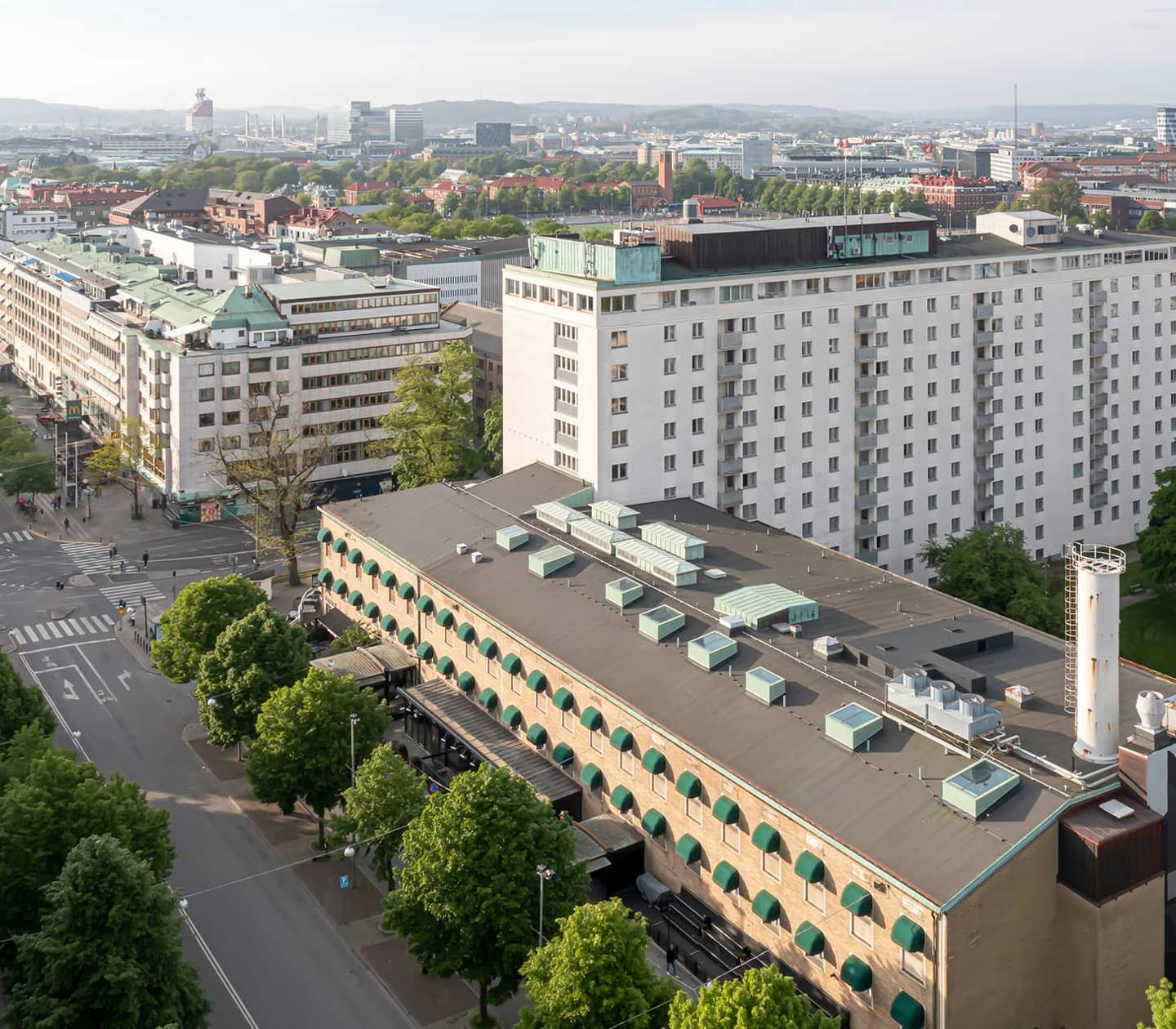 Bird's eye view of Elite Park Avenue Hotel, Gothenburg