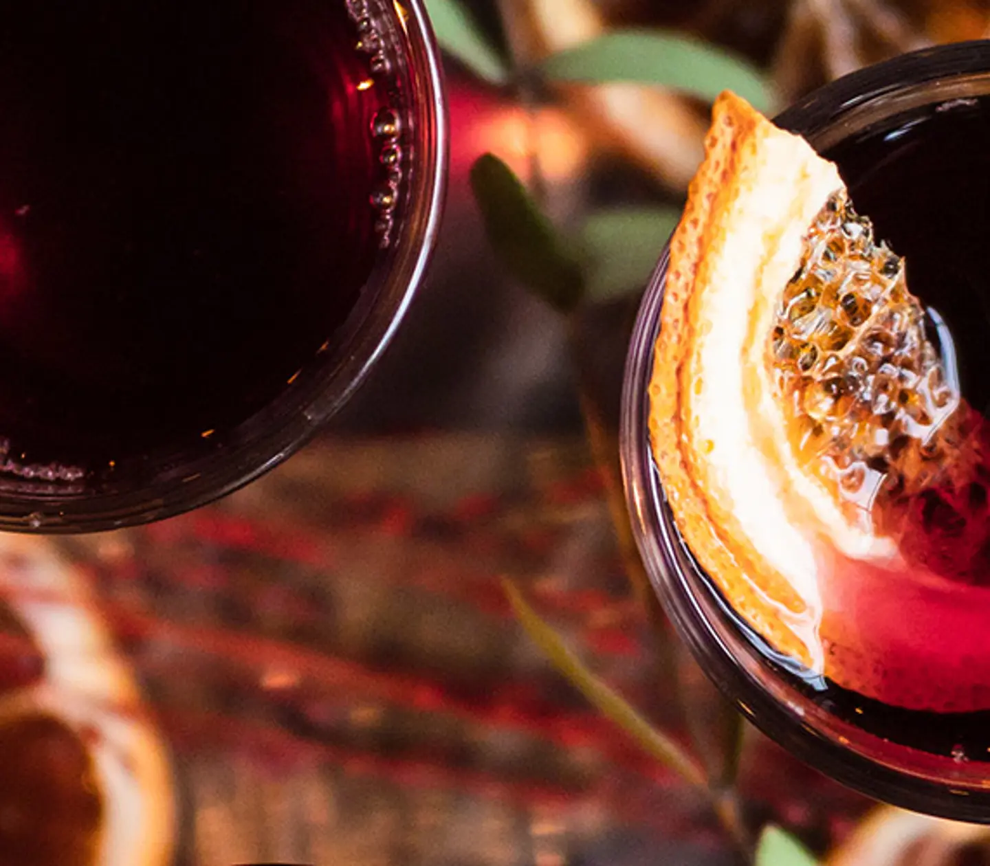 Glögg serverad som en del av julbordspaketet