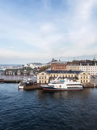 Bild på en havet i Skåne, Helsingborg.