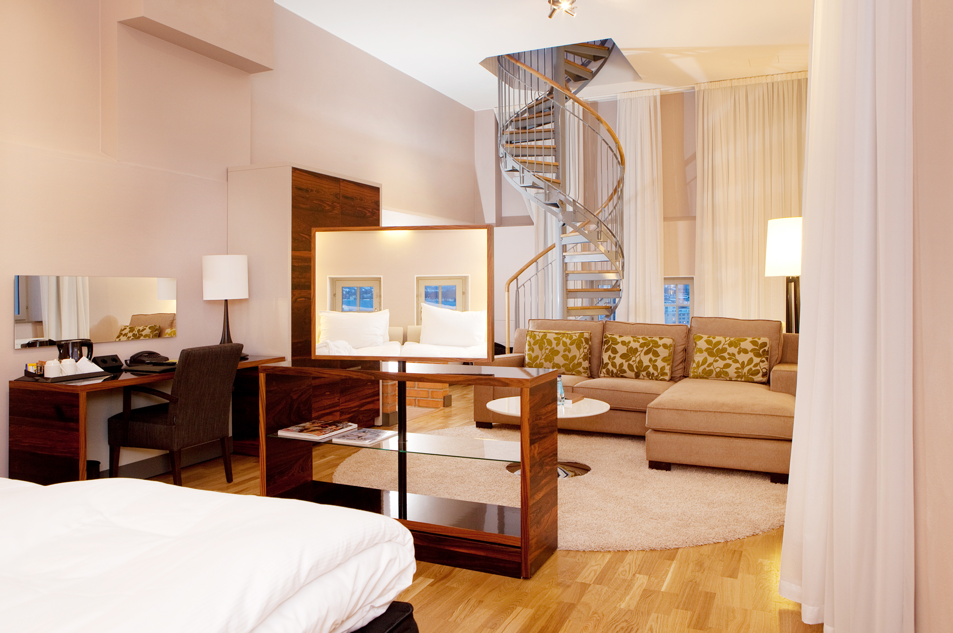 BIld på en hotellsvit.