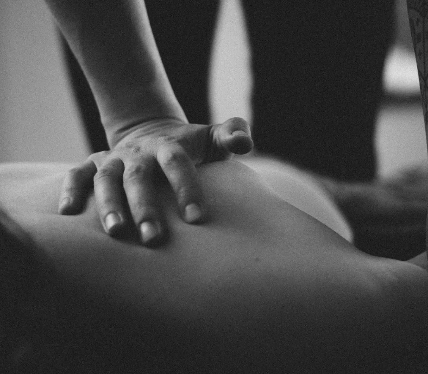 Person som får massage