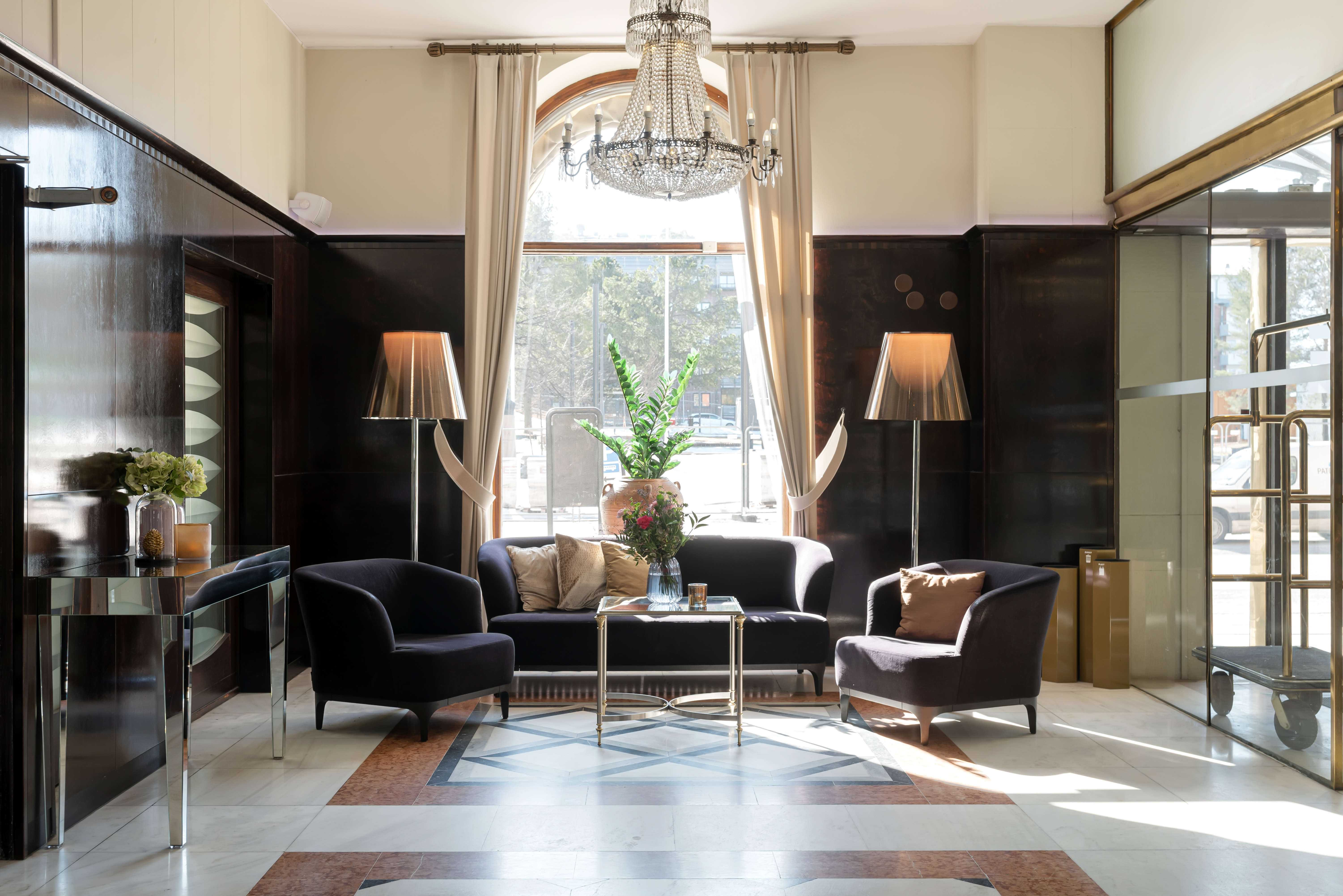 Elite Stadshotellets lobby