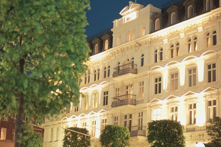 Helsingborg hotel by night
