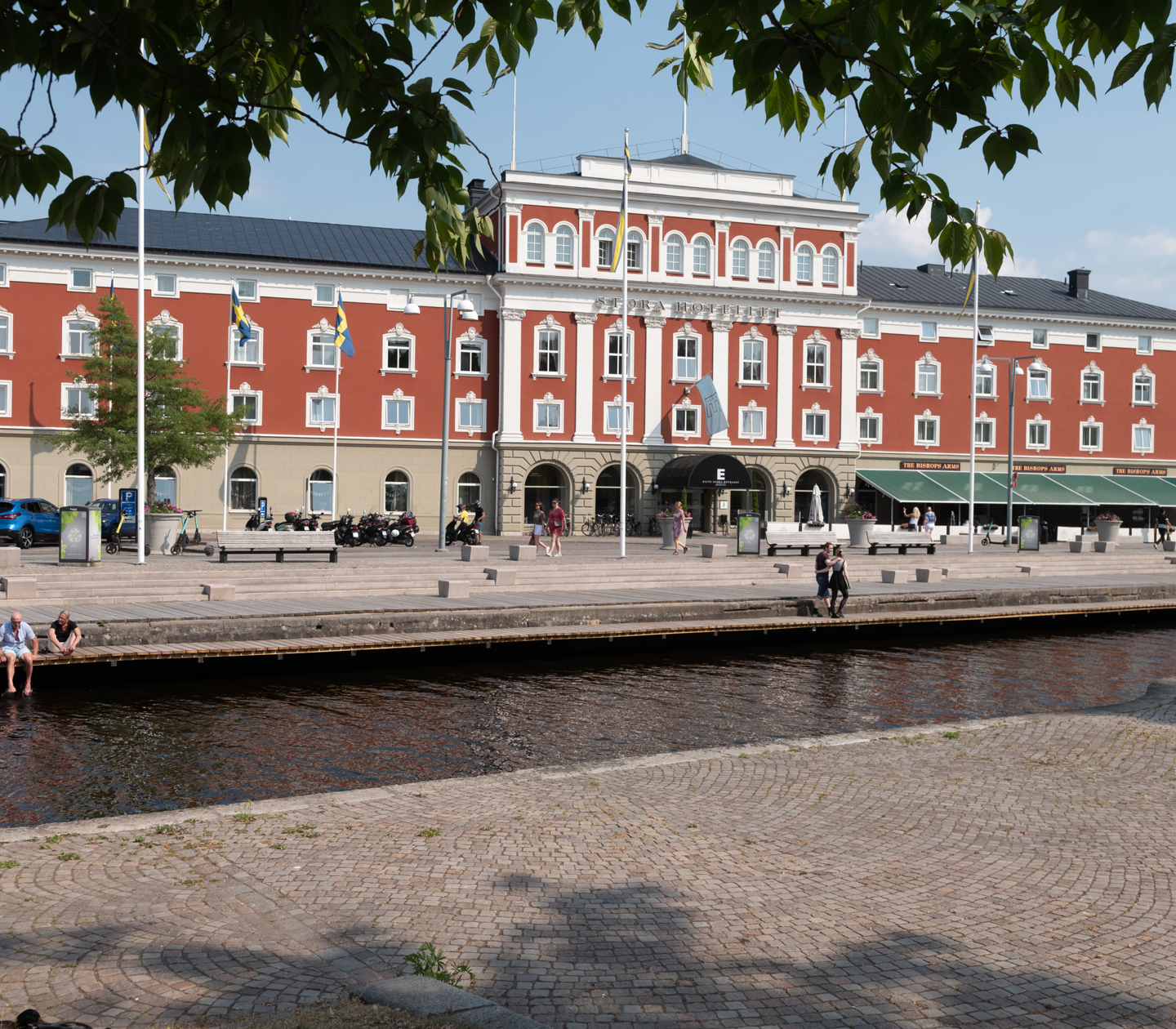 The facade of Elite Stora Hotellet in Jönköping