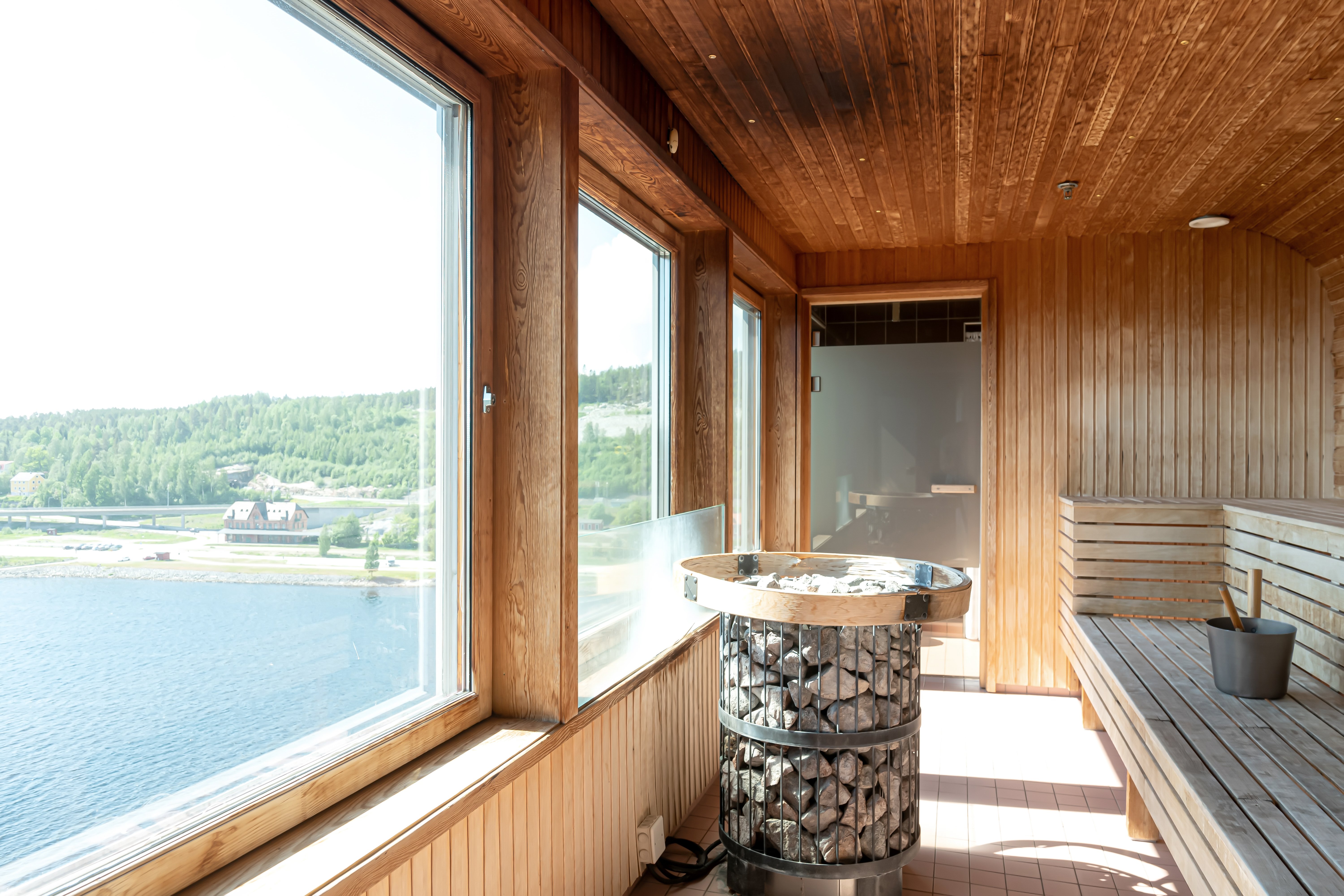 Sauna with a view of Bottenviken