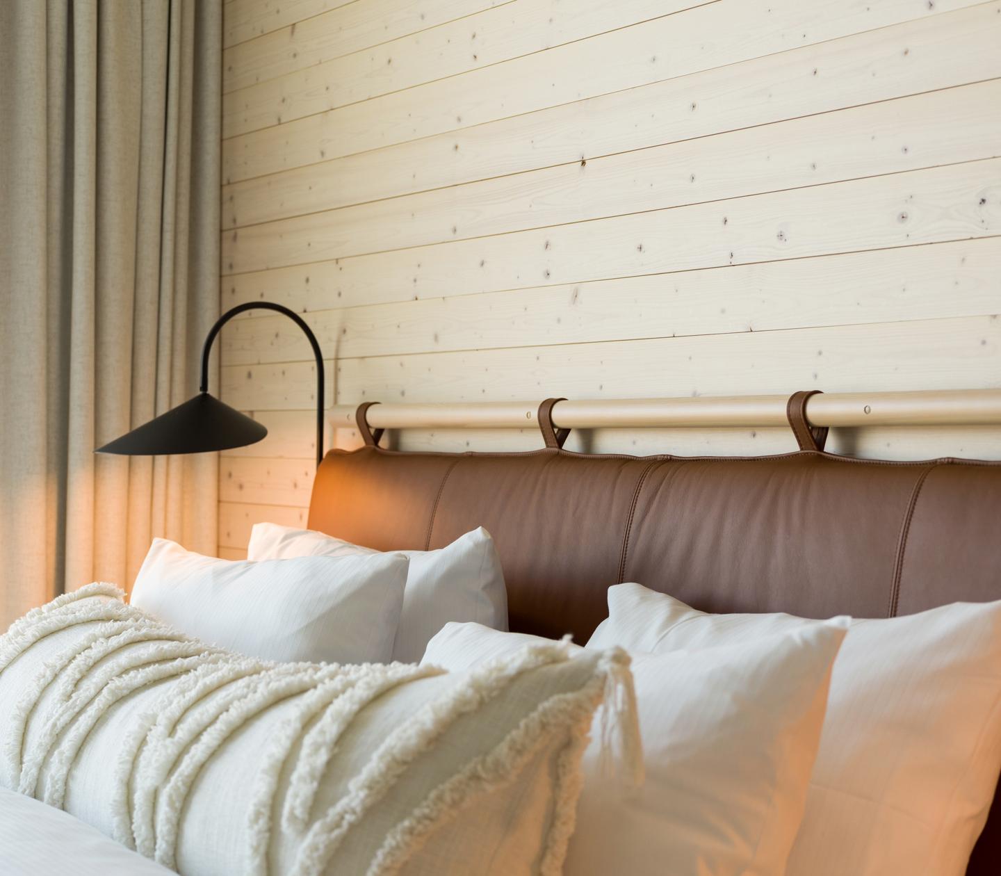 Hotel bed in Skellefteå