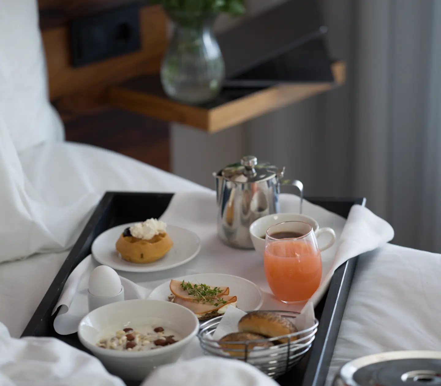 Frukost på sängen