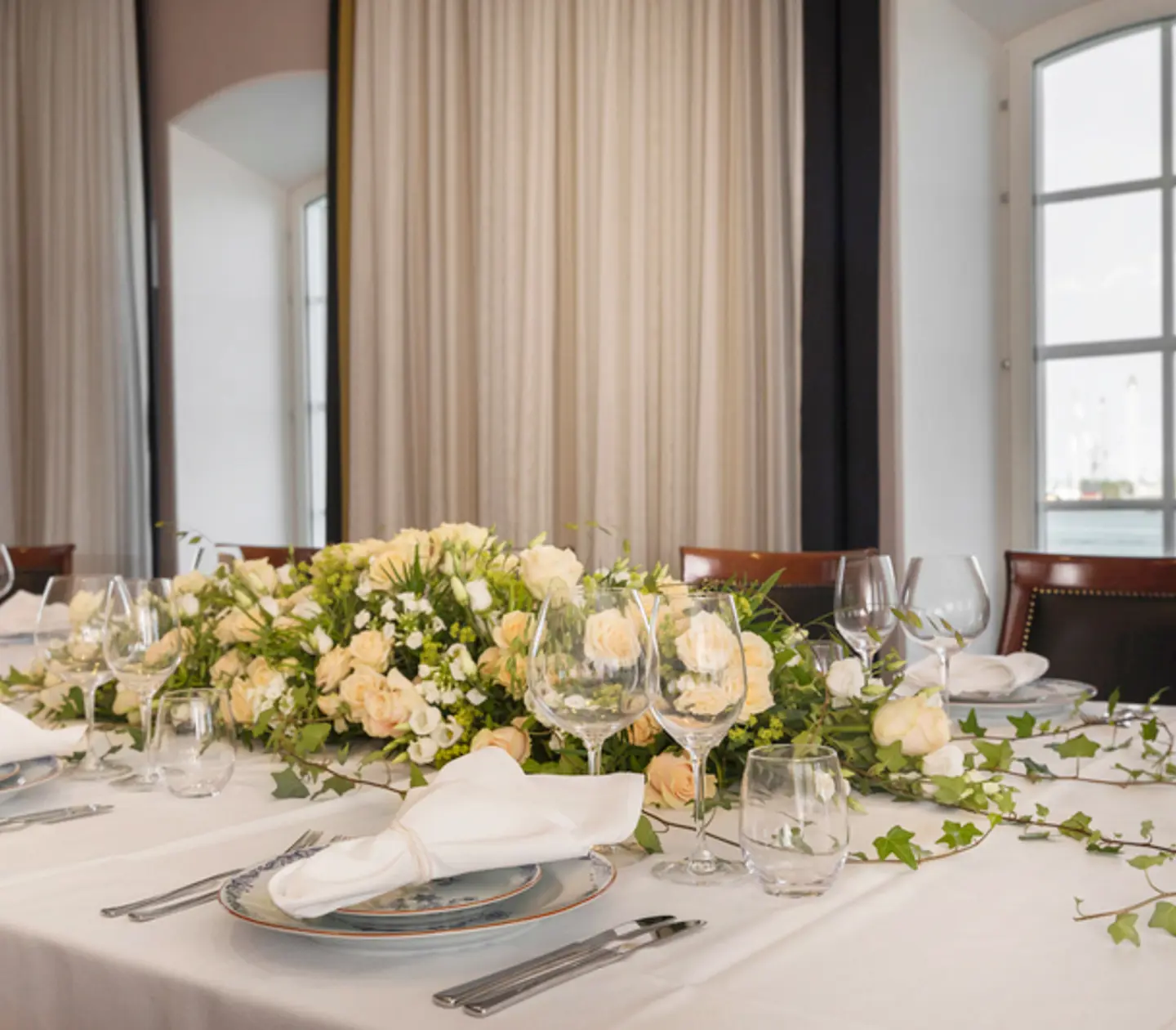 Boardroom with sea view