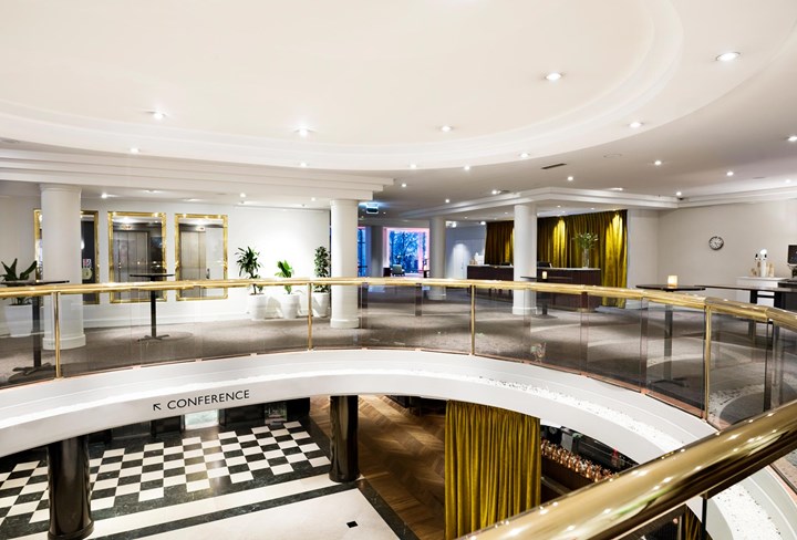 Conference hallway with several floors