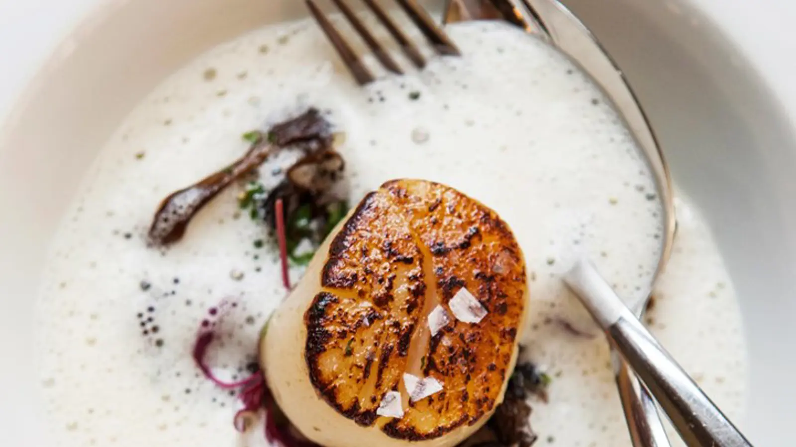 Served meal on a plate