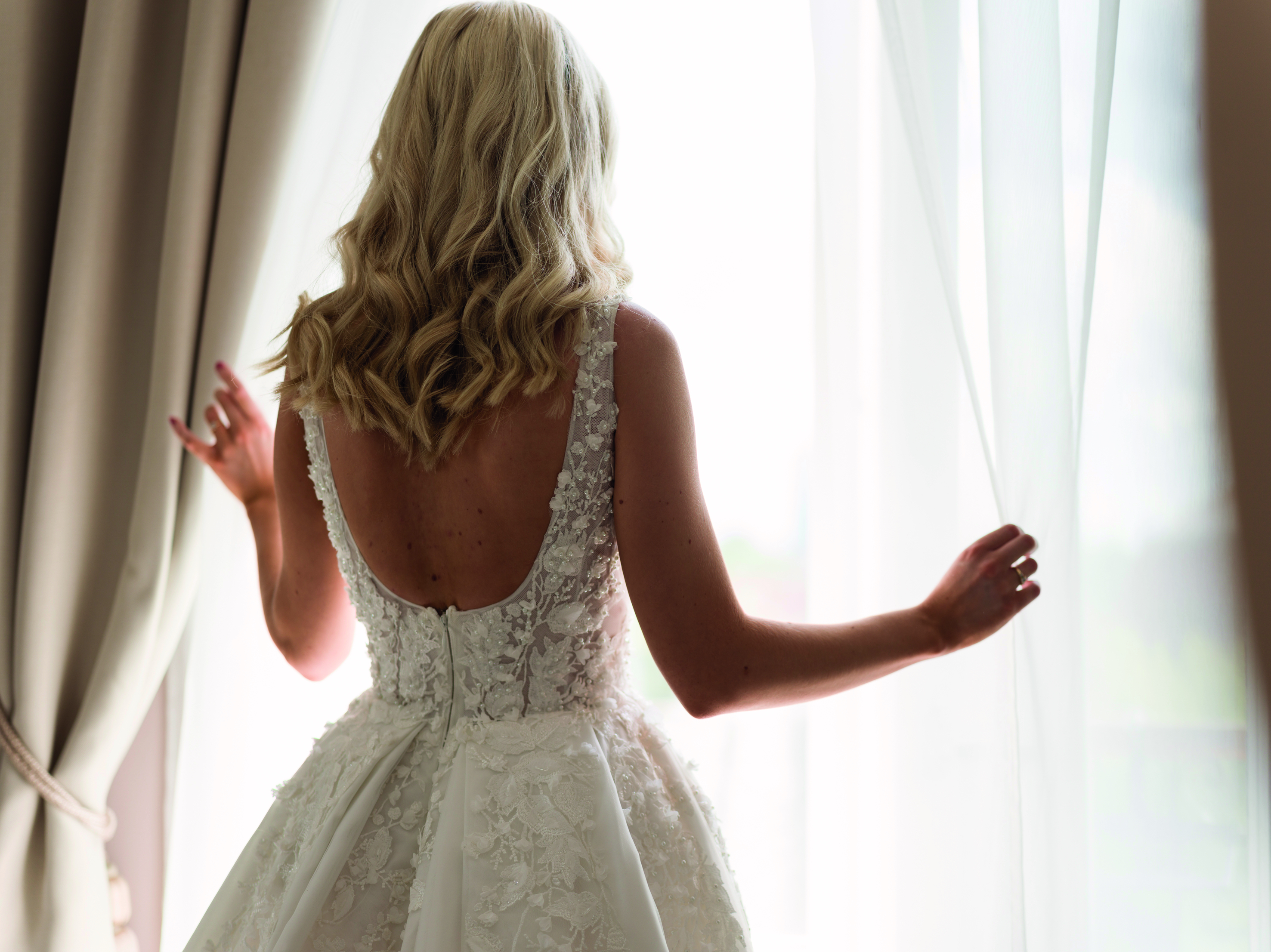 Champagne and fruit plate