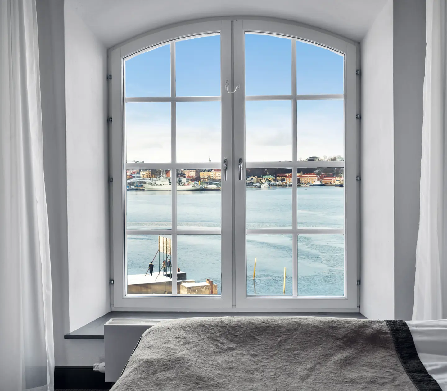 Hotel with sea view of Stockholm