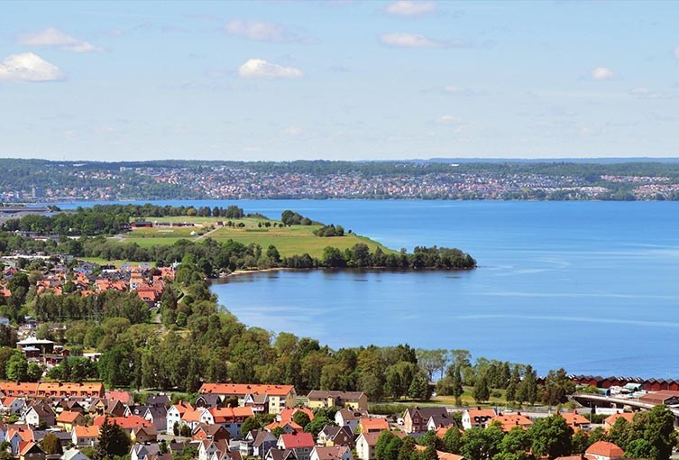 Vy över Jönköping