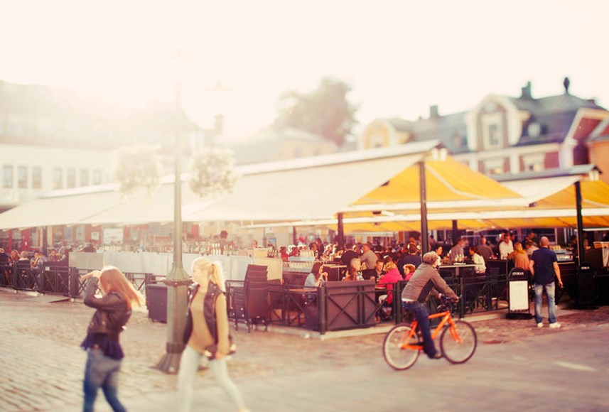 Uteserveringar i Linköping