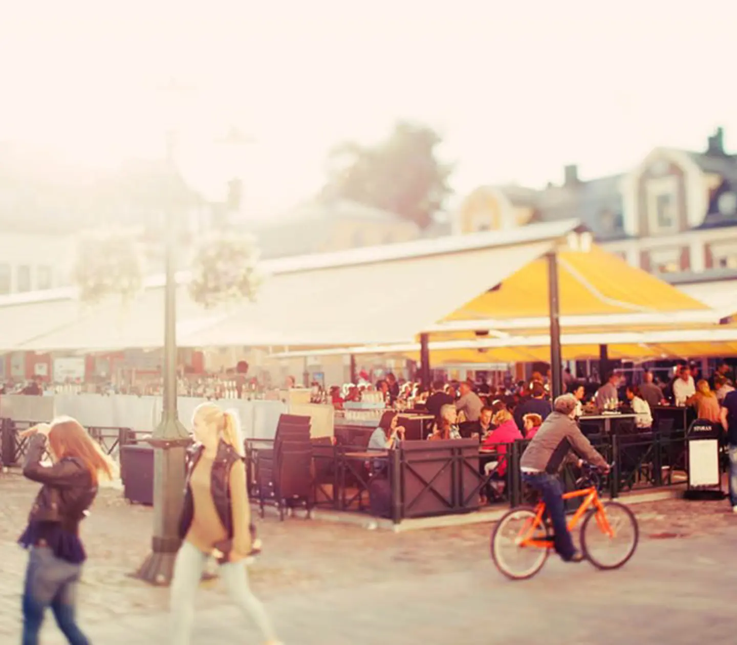 Uteserveringar i Linköping