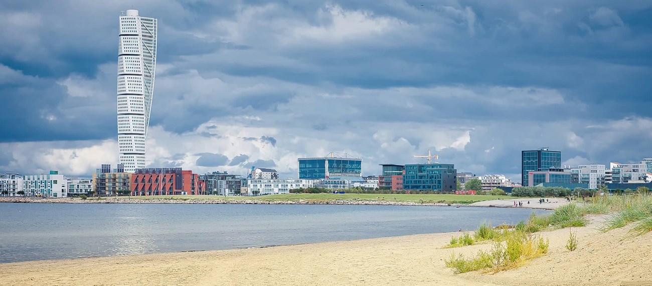 Sandstrand i Malmö