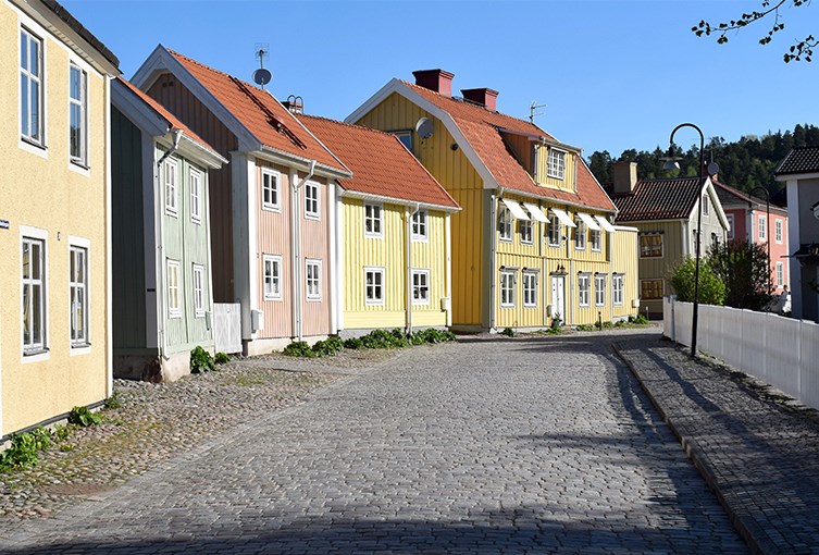 Munkbrogatan i Söderköping.
