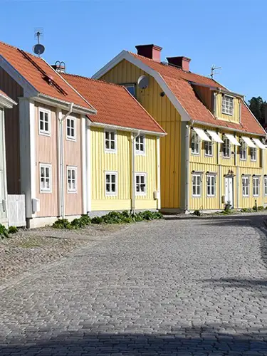 Munkbrogatan i Söderköping.