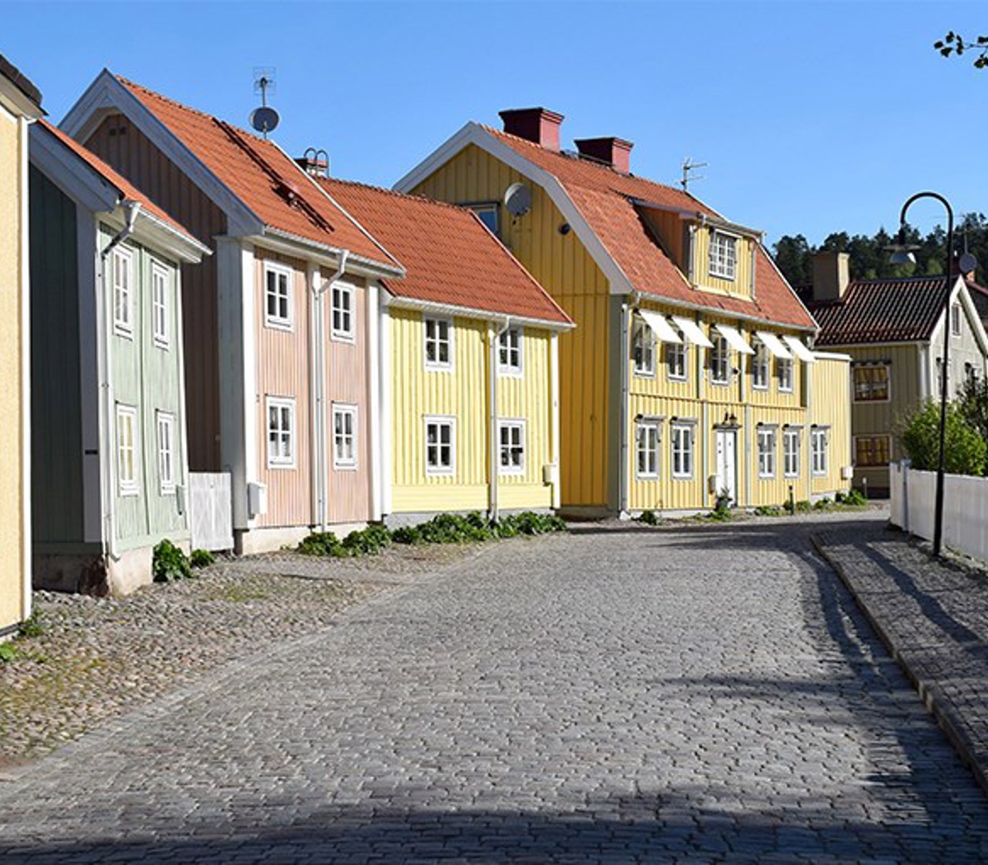 Munkbrogatan i Söderköping.