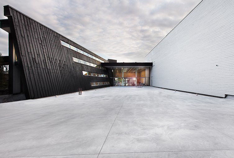 Genomtänkt arkitektur för byggnaden Artipelag i Stockholm