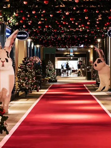Röda mattan i Mood under jultider