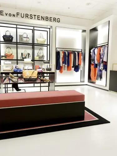 Klädesbutik inne hos NK i Stockholm