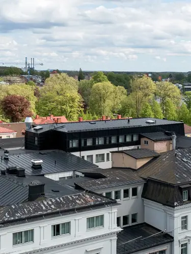 Överblick över Växjö stad