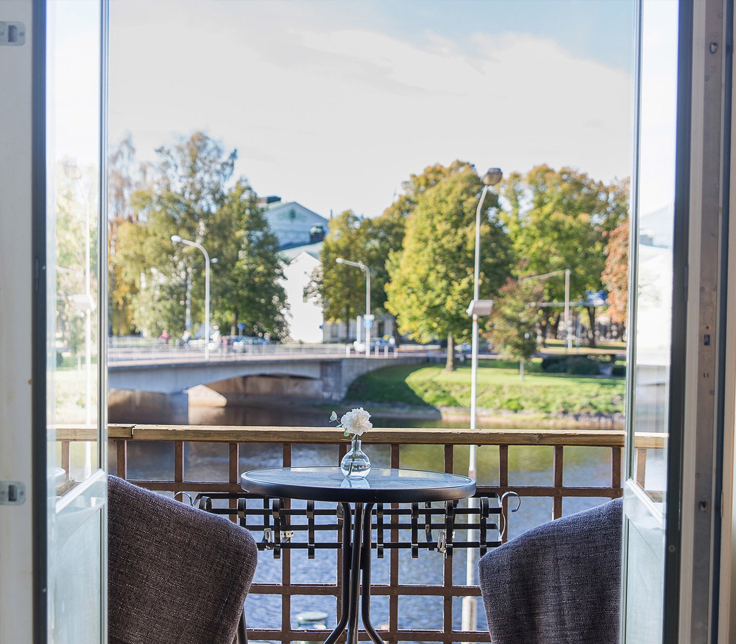 View from a window at Elite Hotels Karlstad