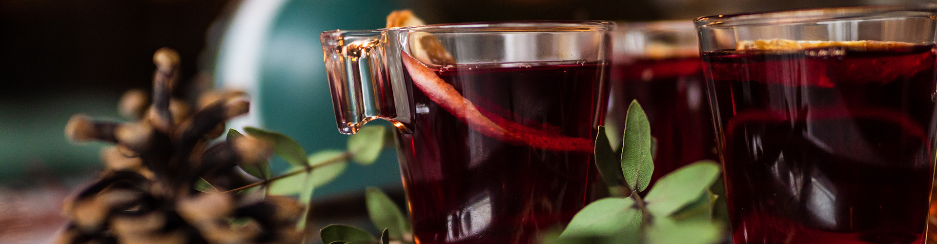 Glögg serverad på Elite Hotels julbord