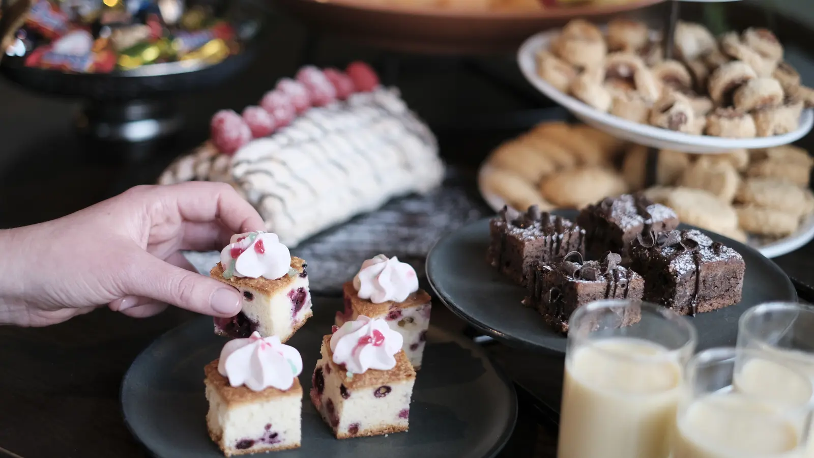 Conference coffee served on a buffet