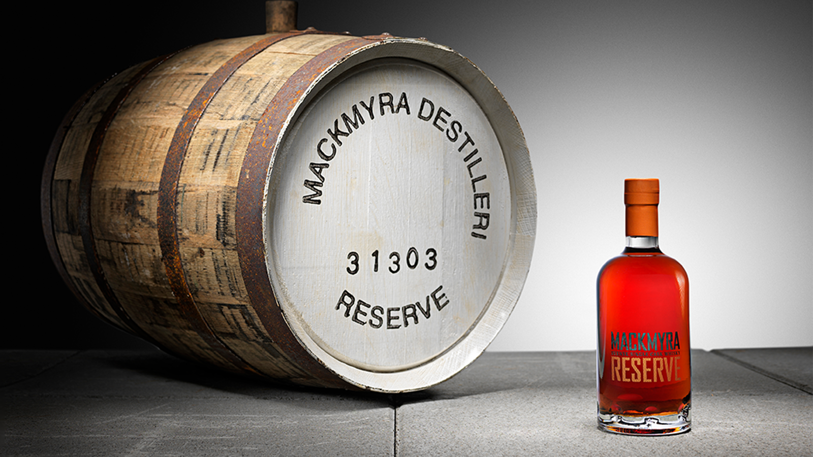 Whiskytunna från Mackmyra