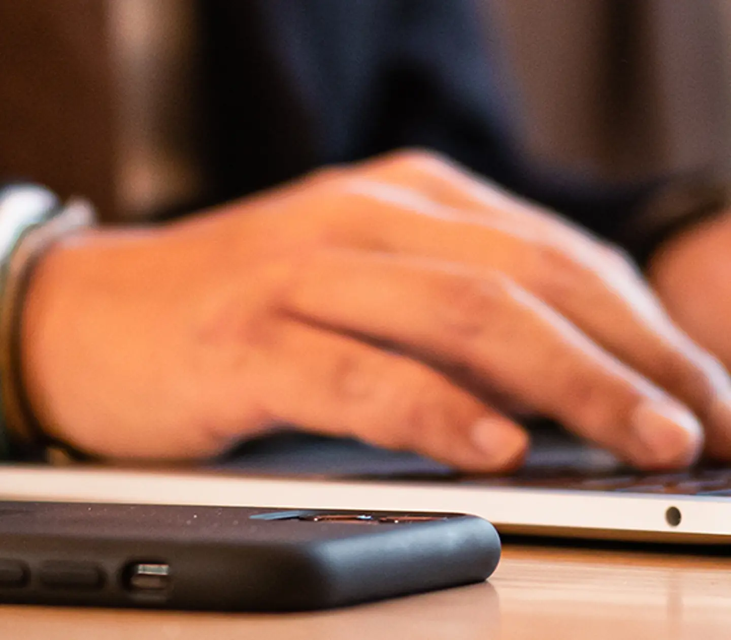 A laptop being used for a digital meeting