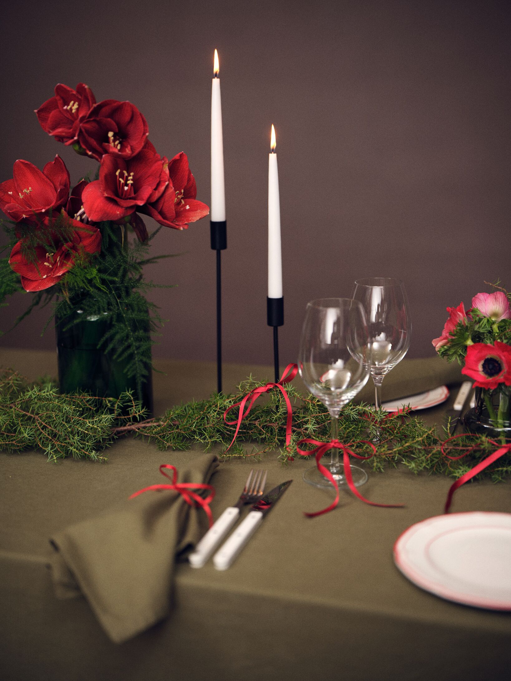 Glögg serverad som en del av julbordspaketet