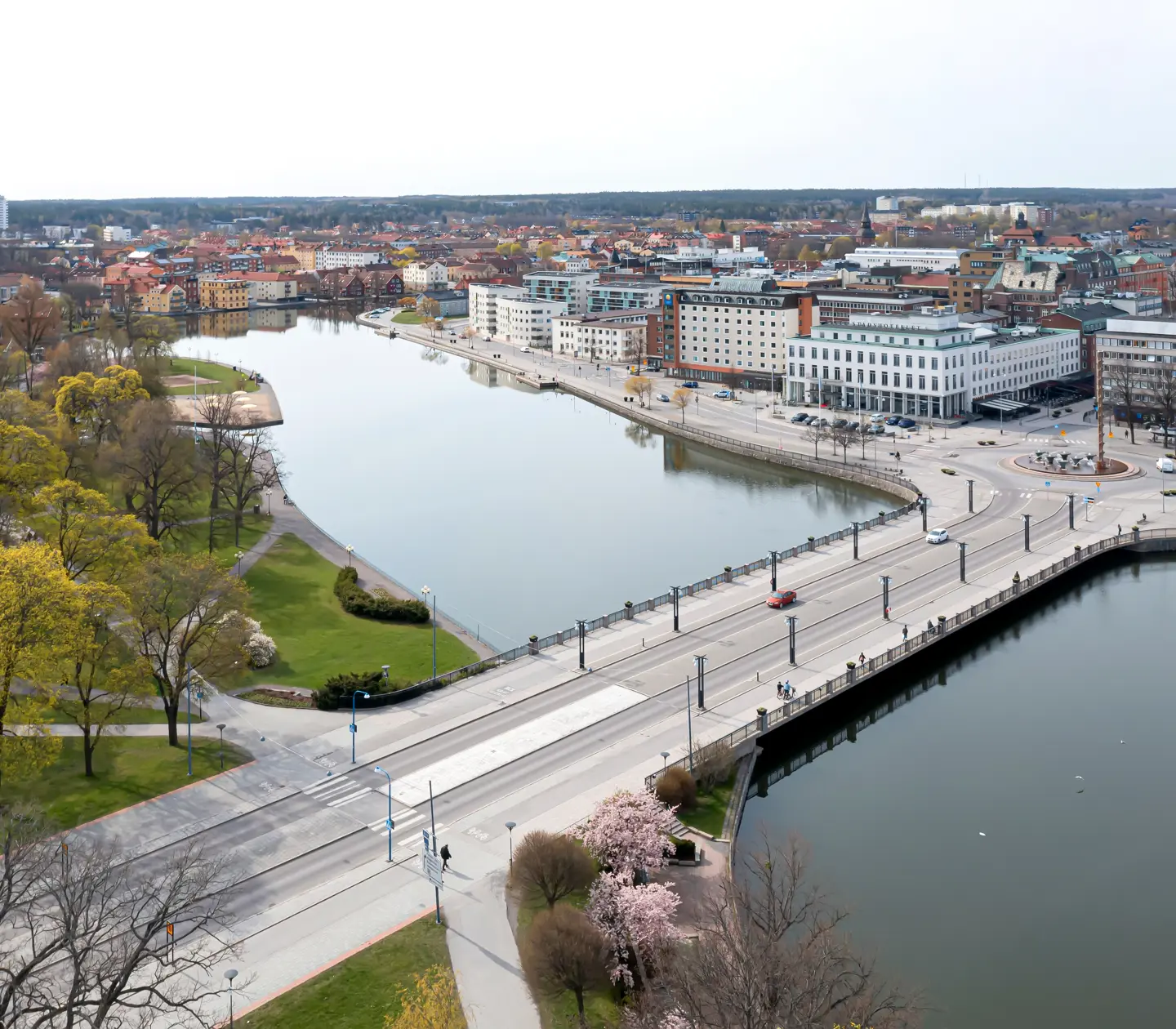 Eskilstuna fotat ovanifrån