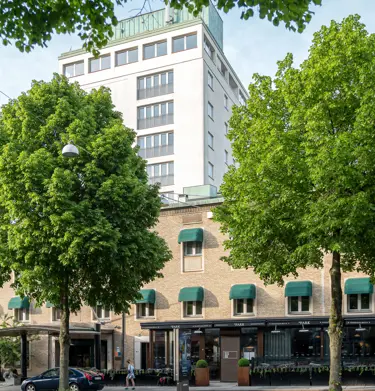 Fasaden av Elite Park Avenue Hotel i Göteborg