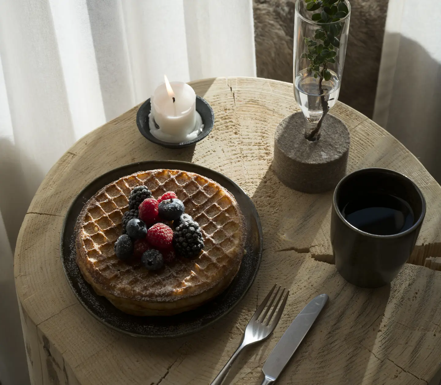 Frukost på Mandel i Skellefteå