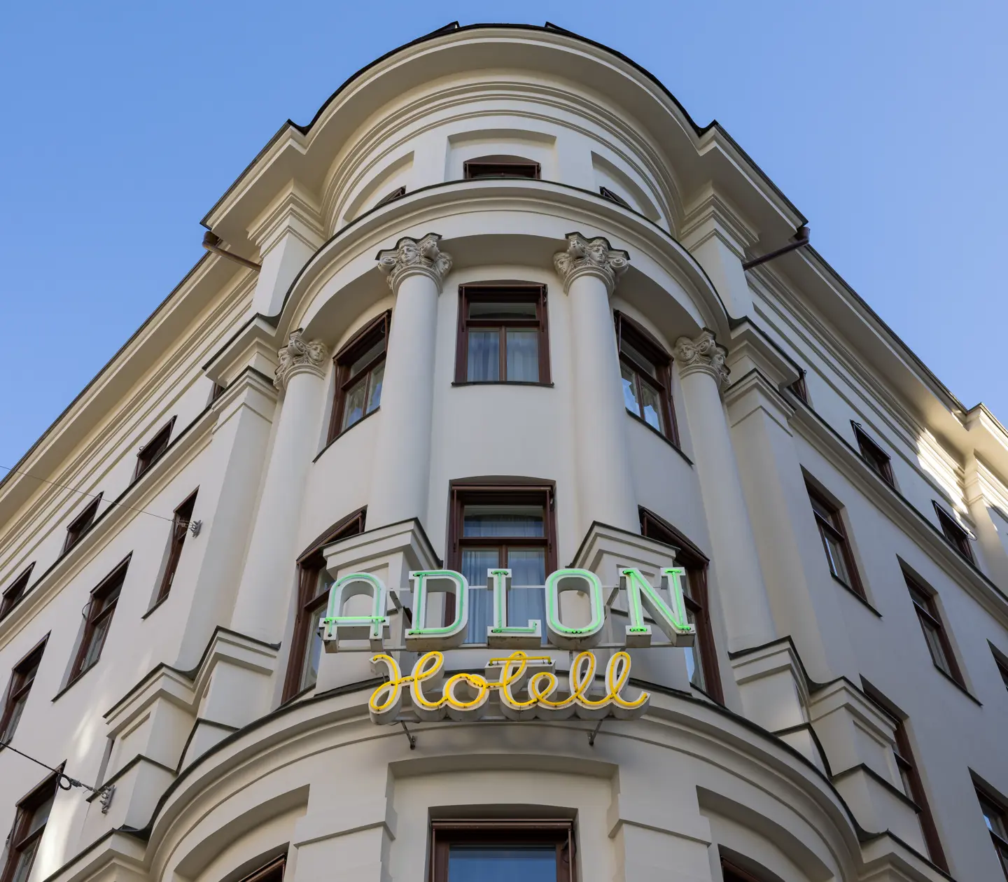 Hotellets fasad