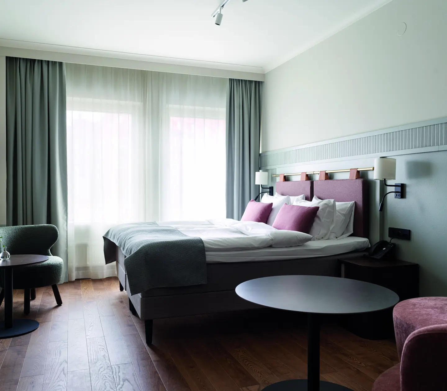 Del av rum på Elite Hotel Palace i Stockholm
