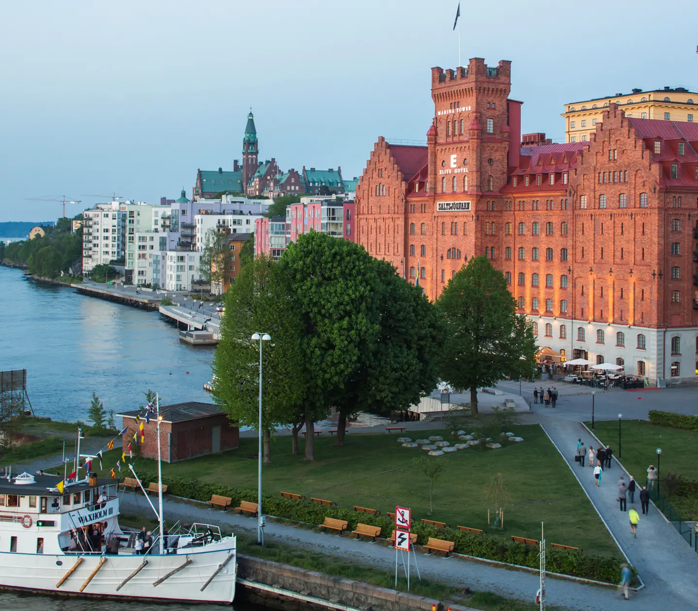 Panoramabild på Elite Hotel Marina Tower